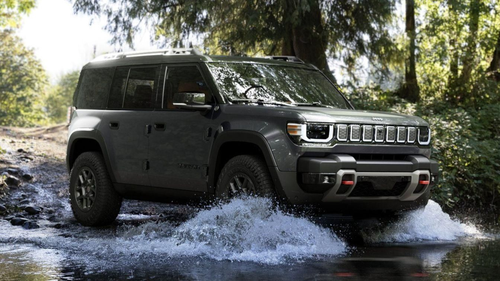 Recon, el nuevo SUV eléctrico de Jeep listo para dejar atrás el asfalto