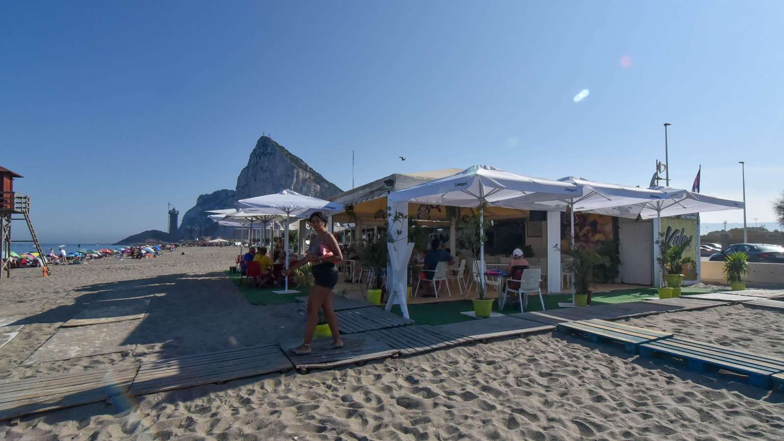 La ruta del espeto por la playa de La Línea