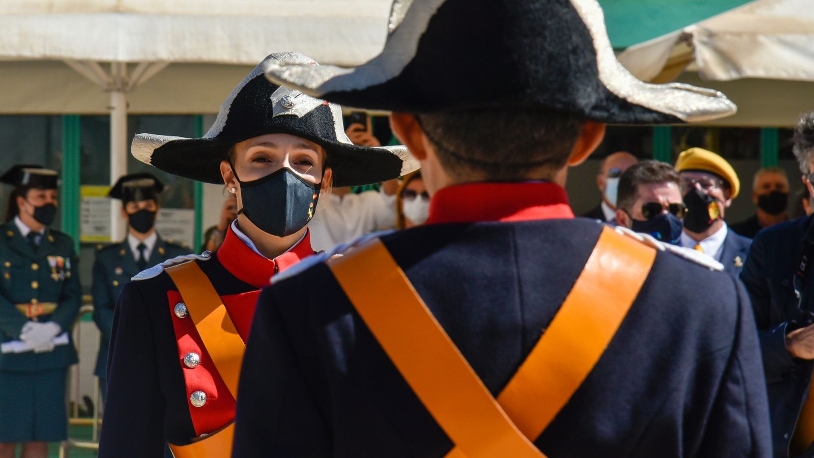 Las fotos de los actos de la Guardia Civil en Tarifa por la festividad de la Virgen del Pilar