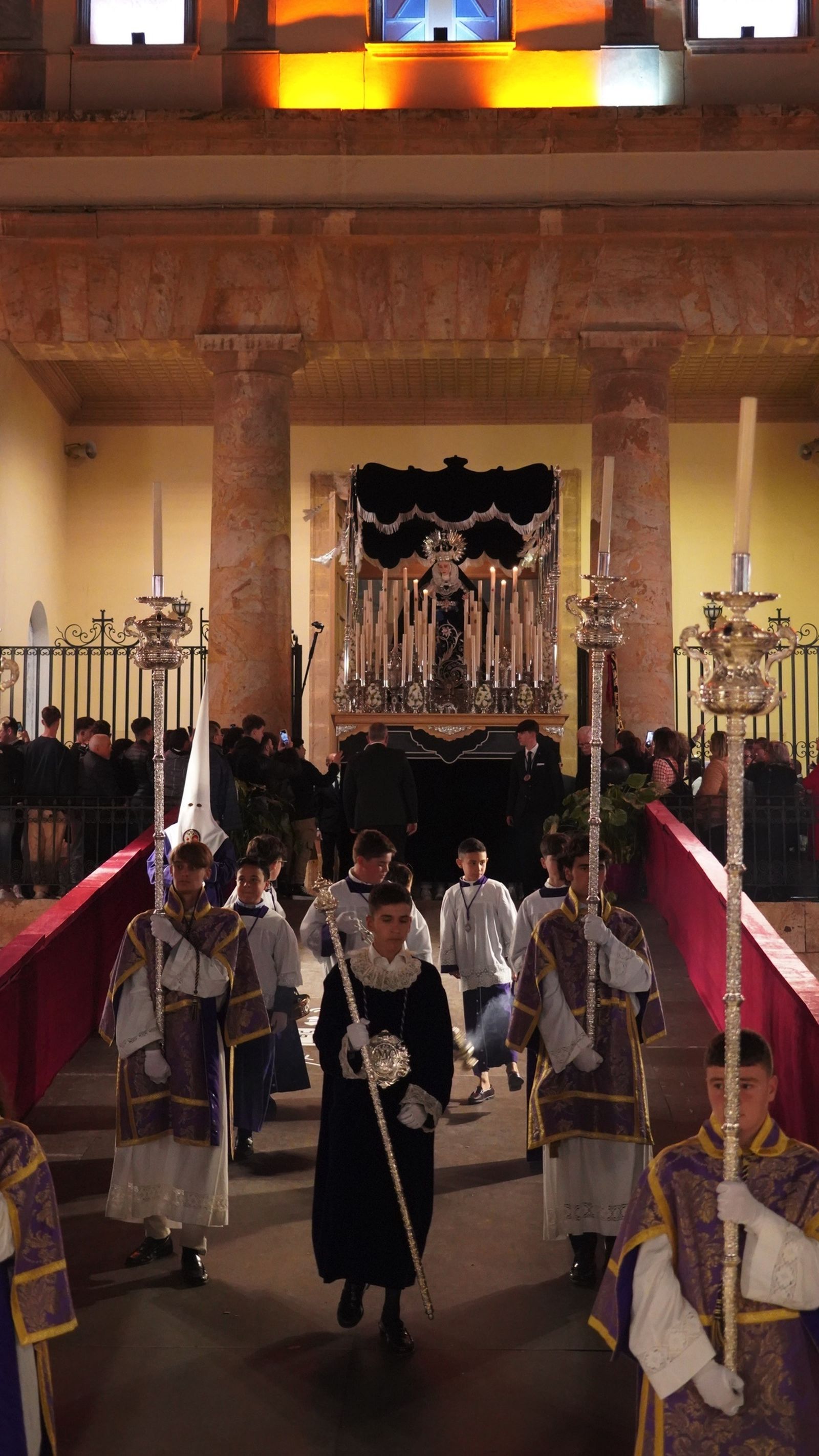 Paso de palio este Jueves Santo en Berja.