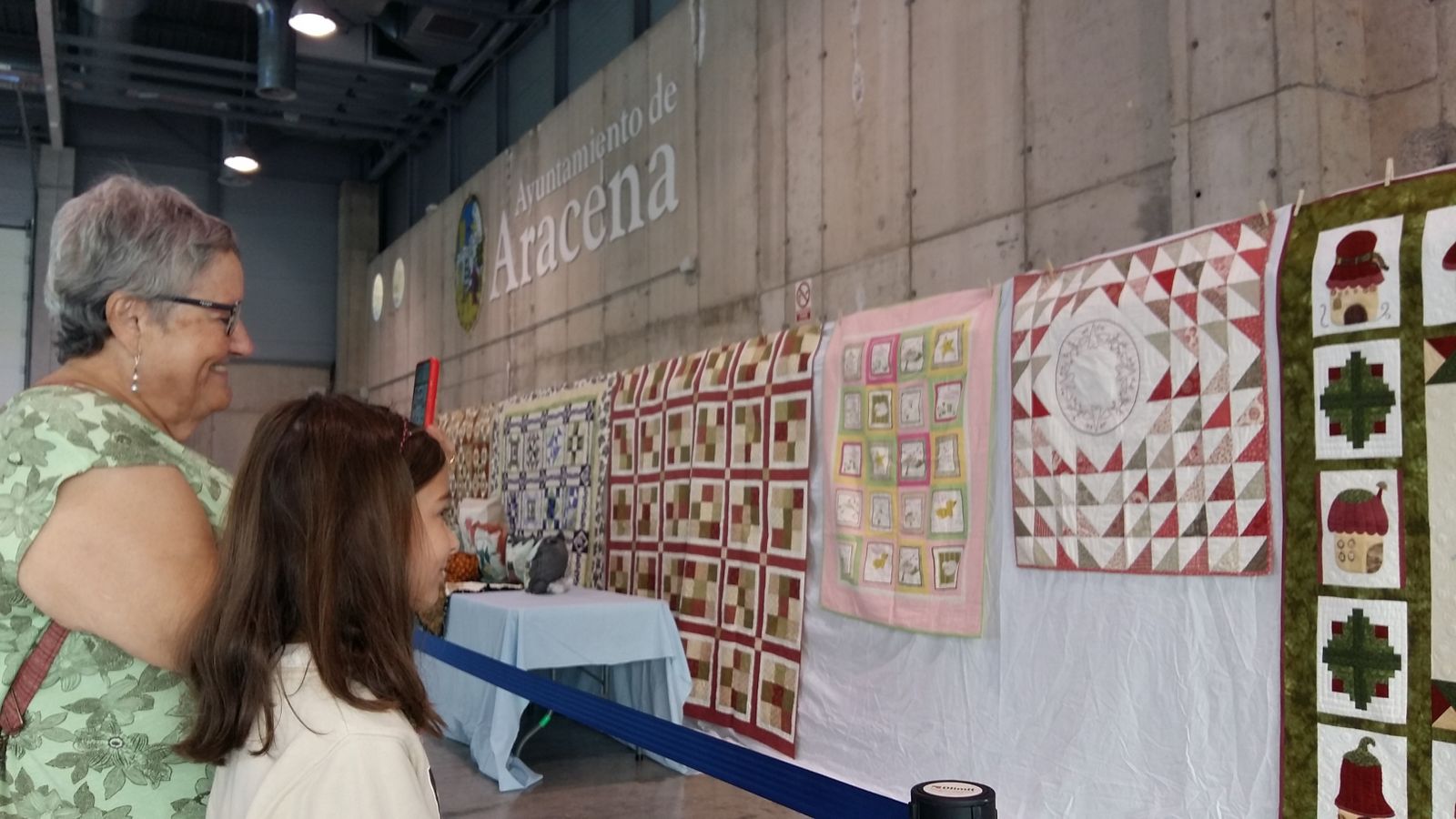 La Feria de Artesanía Textil y las Manualidades de Aracena.