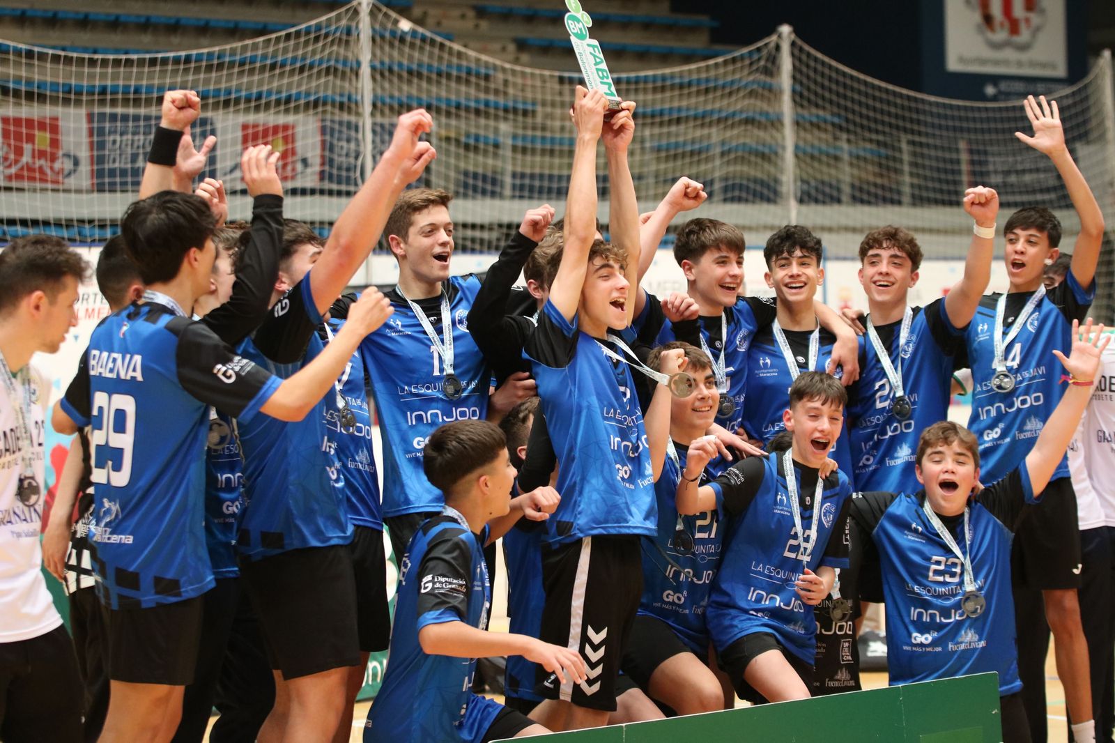 El Pipas Granaínas Maracena celebra su subcampeonato de Andalucía cadete