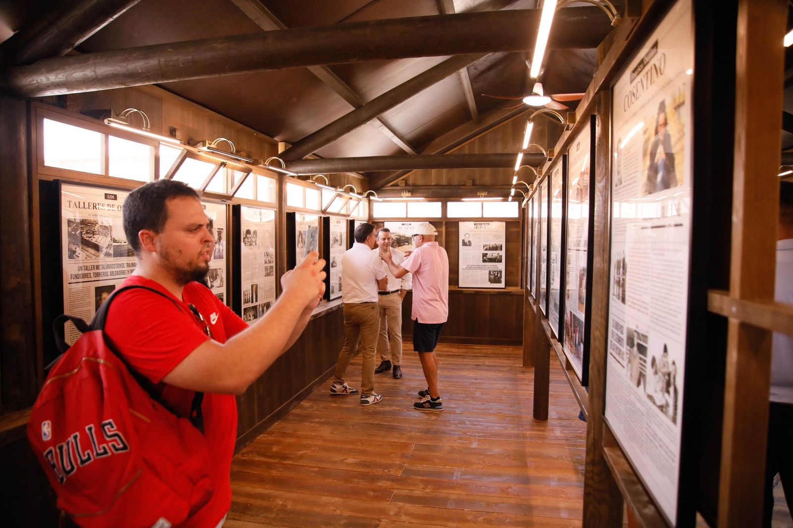 Imágenes del museo a los grandes empresarios y familias históricas de Almería
