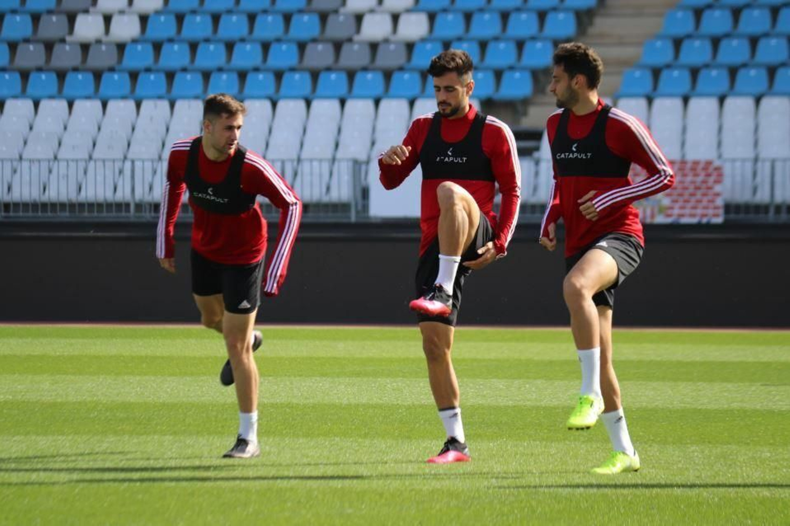 Último entrenamiento previo al viaje.