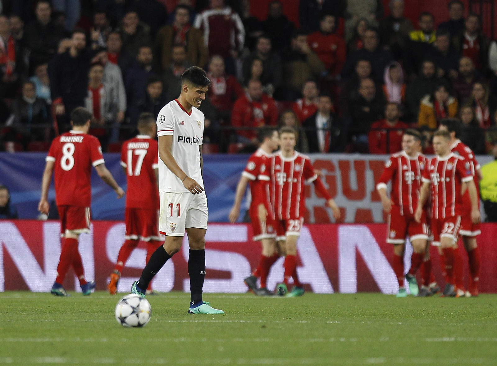Las imágenes del Sevilla-Bayern Múnich