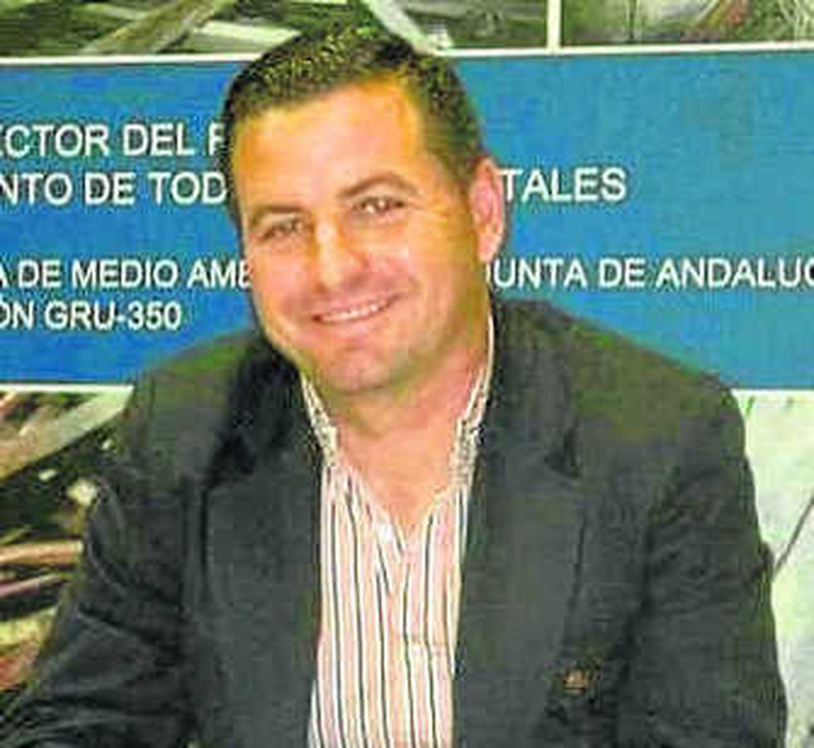Carlos Luis Barroso, durante la entrevista.