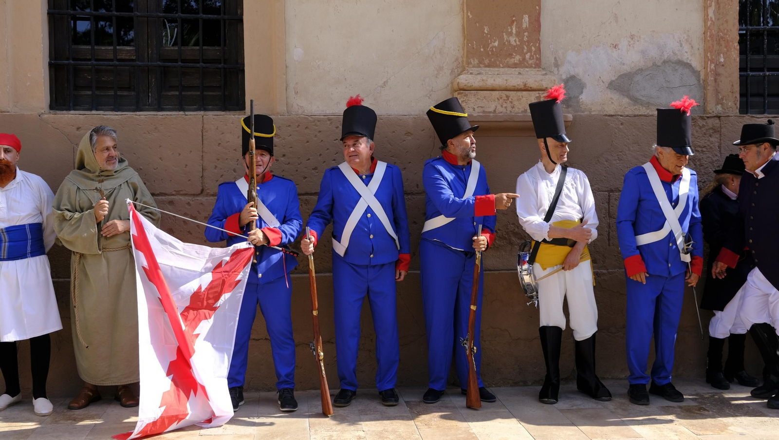Recreación histórica de Los Coloraos, en imágenes