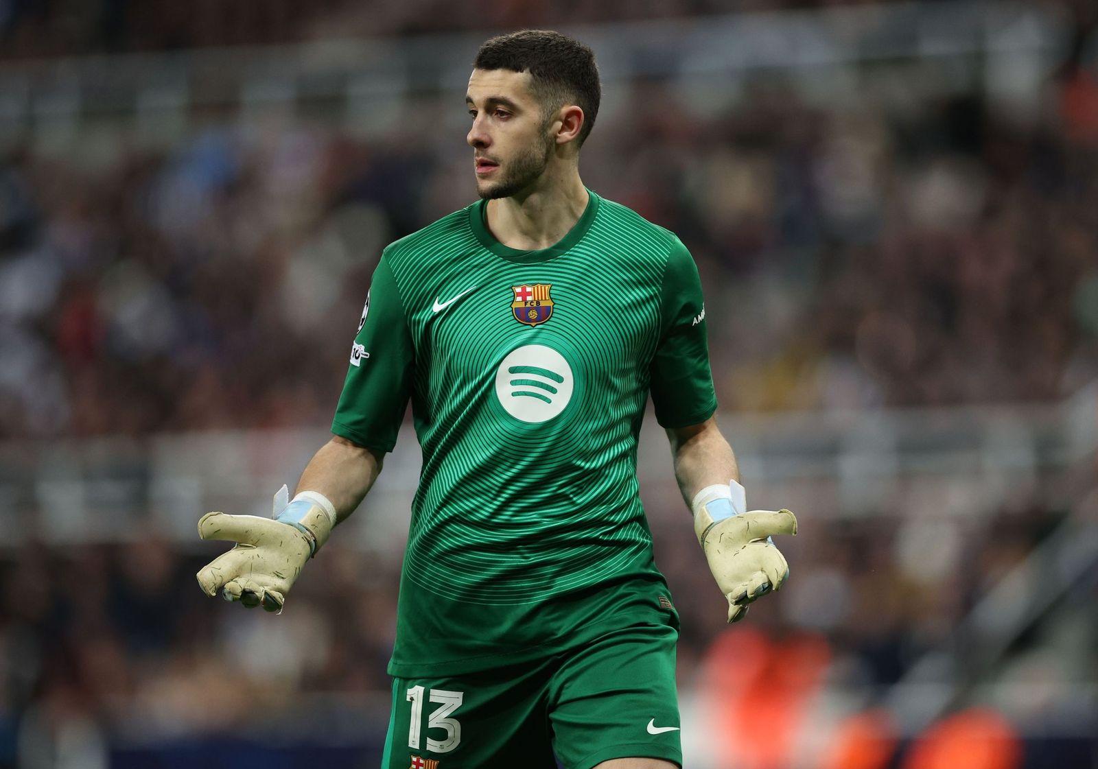 Las fotos del Newcastle-Barcelona