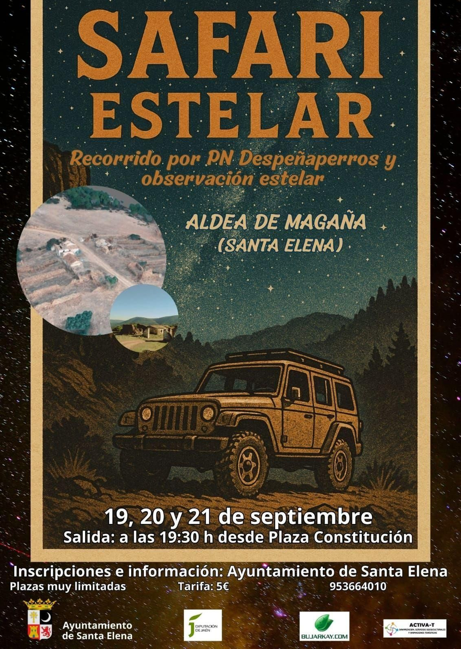 Para llegar hasta esta remota aldea, la organización ha dispuesto de vehículos 4x4.