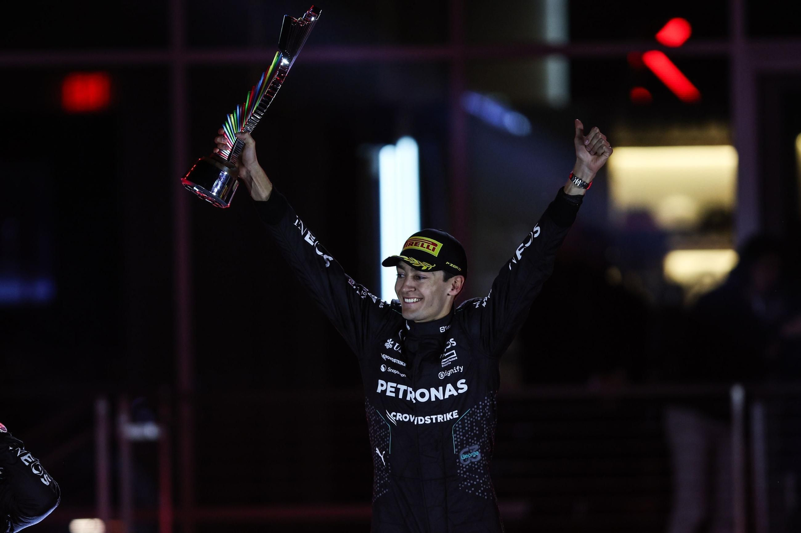 Las fotos del título mundial de Verstappen en Las Vegas