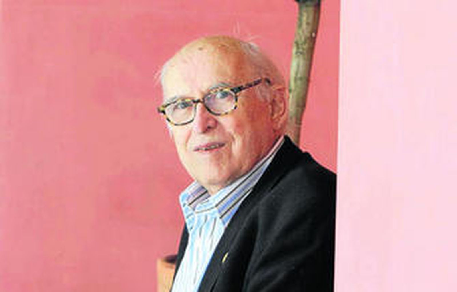 Oriol Maspons, fotografiado ayer en la UNIA, donde mantuvo un encuentro sobre su trayectoria.