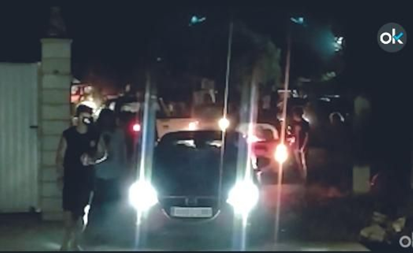 Captura del vídeo de la fiesta ilegal celebrada en El Palmar.