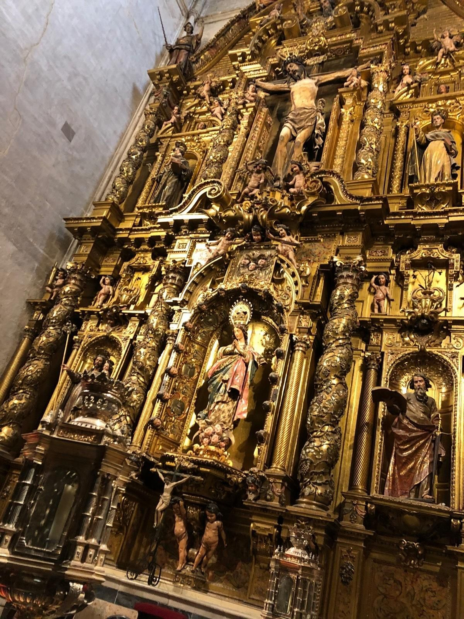 Esta es la capilla en la que se enterrará al cardenal Amigo. Esta es la capilla en la que se enterrará al cardenal Amigo.