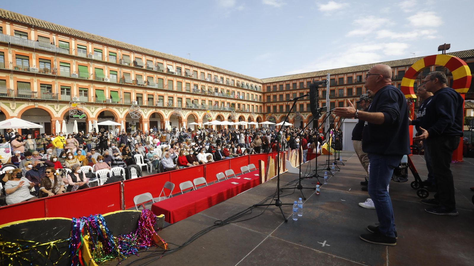 Elección de los sultanes y Salmorejá en La Corredera.