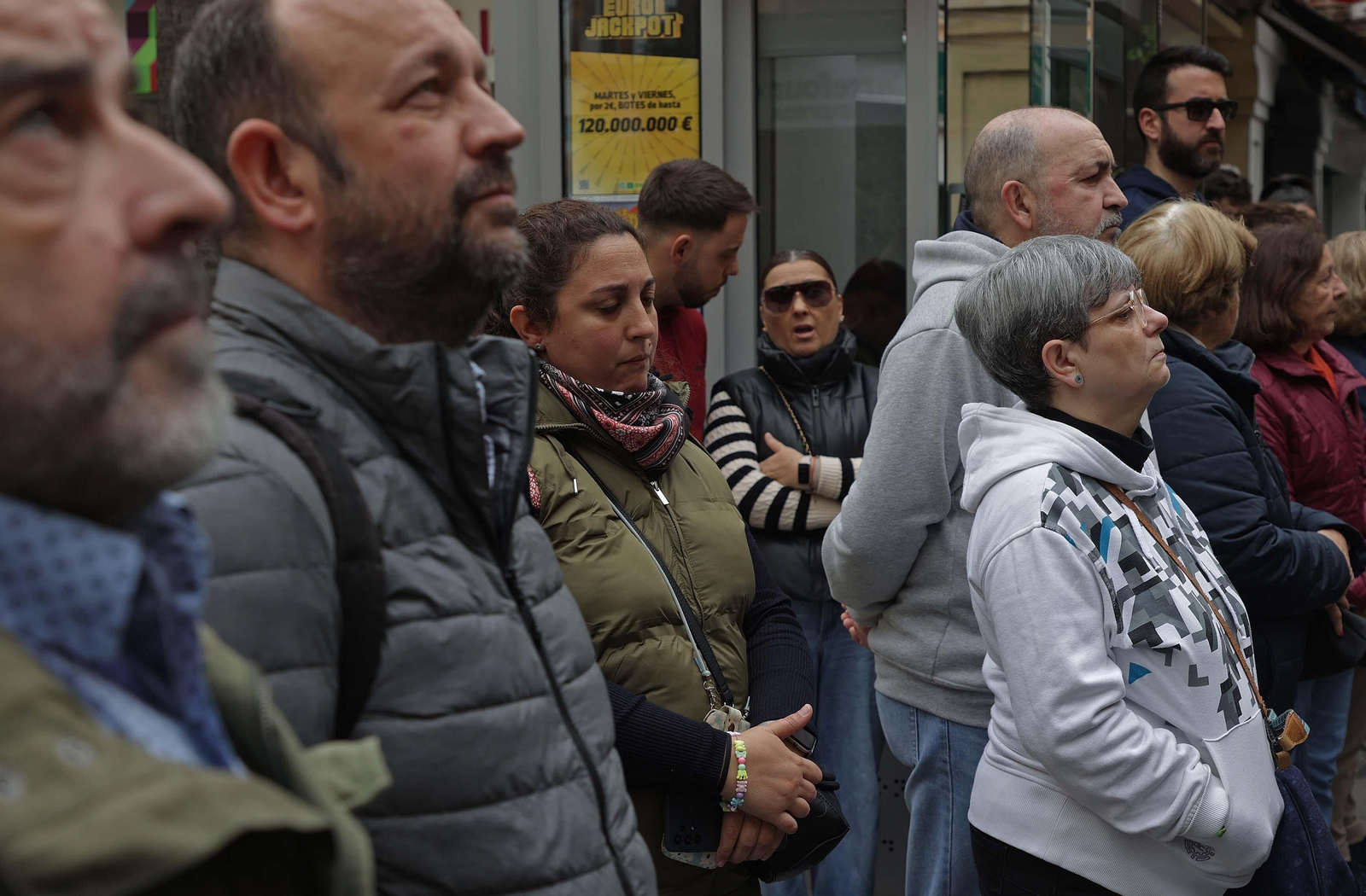 El minuto de silencio por Rocío, en imágenes