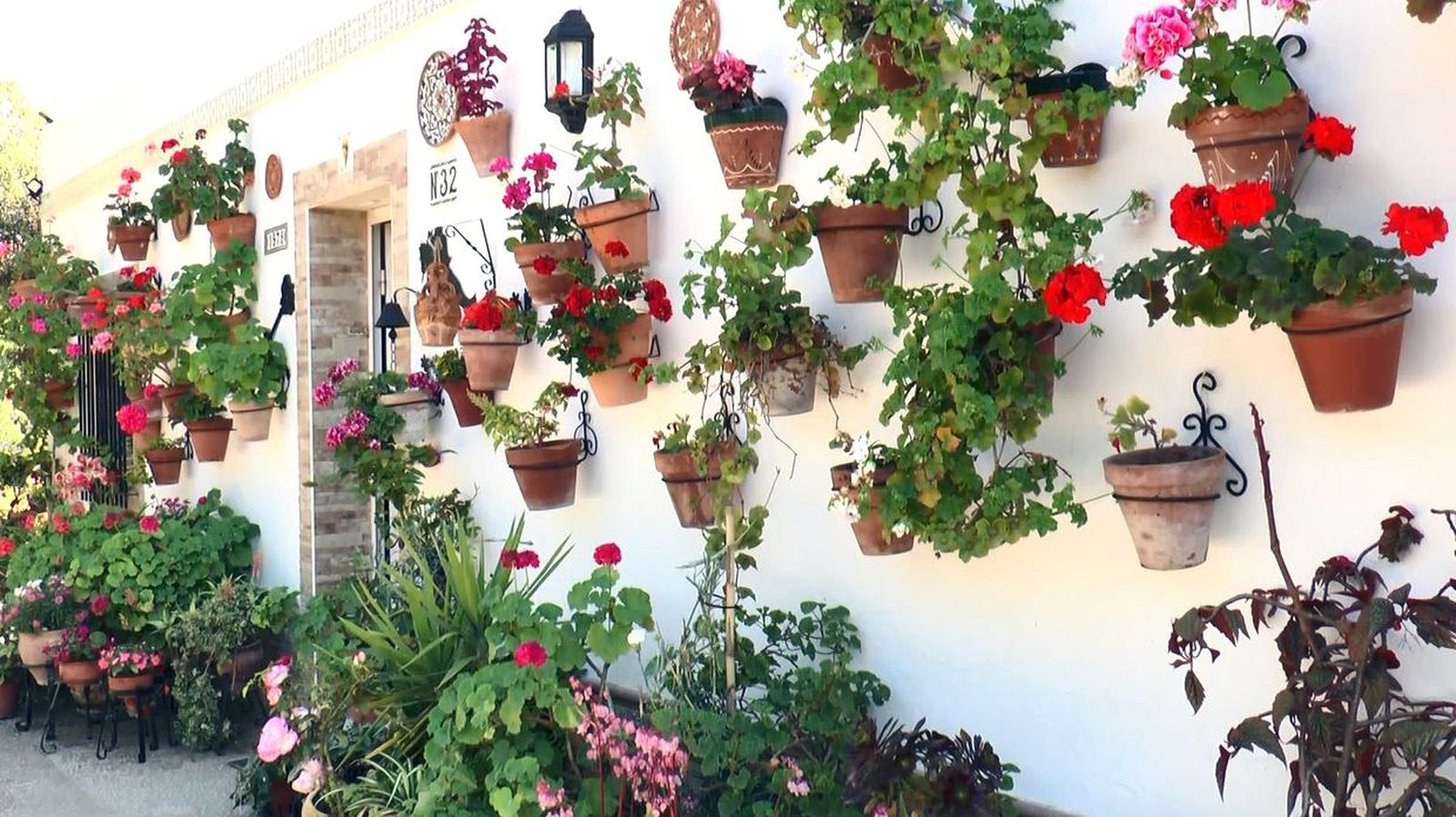 Uno de los patios participantes en el concurso del pasado año