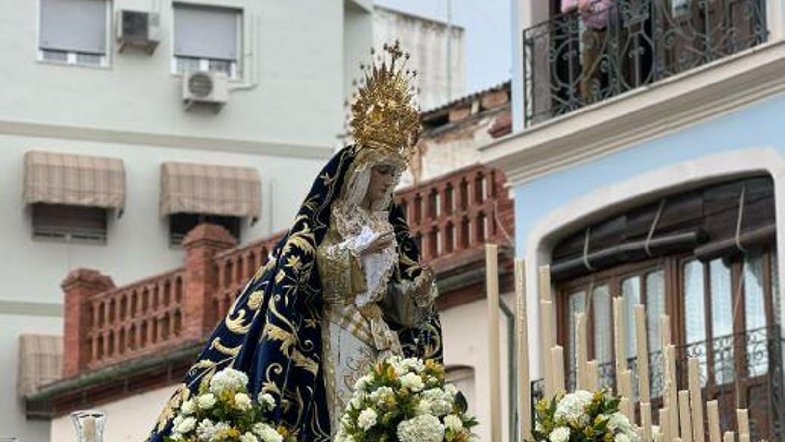La Virgen de la Estrella en Puente Genil.