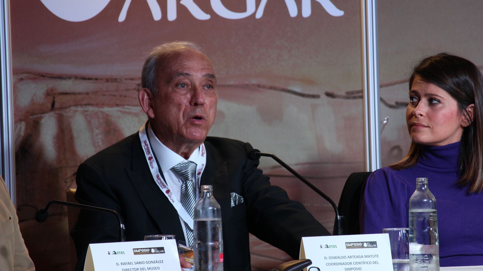 El profesor Oswaldo Arteaga.