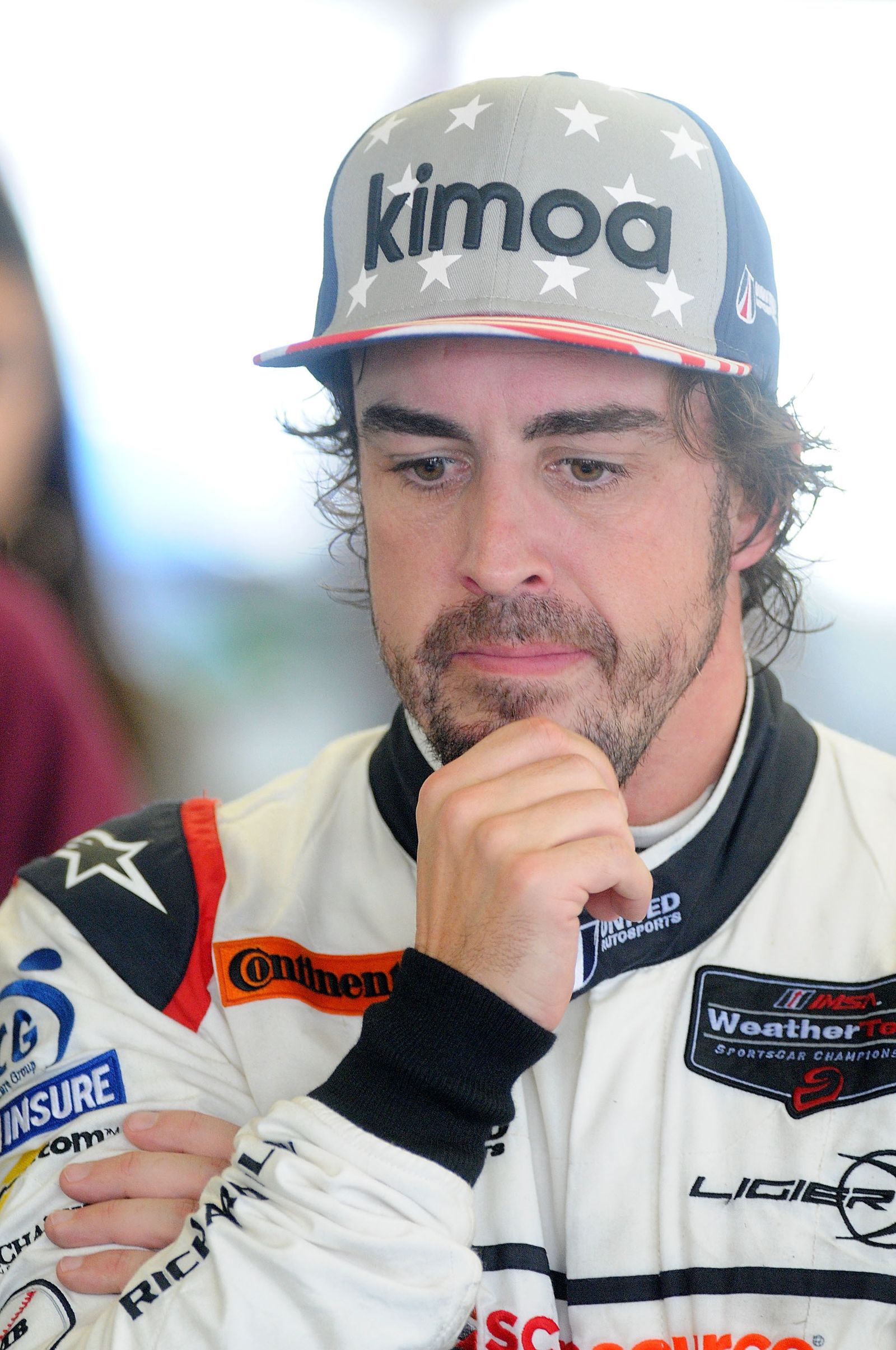 Fernando Alonso, en Daytona.