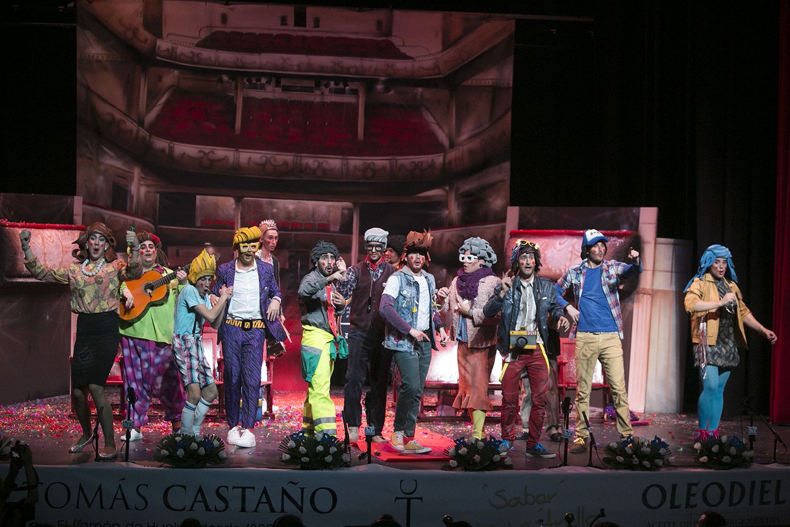 Las imágenes de la octava preliminar del Carnaval Colombino