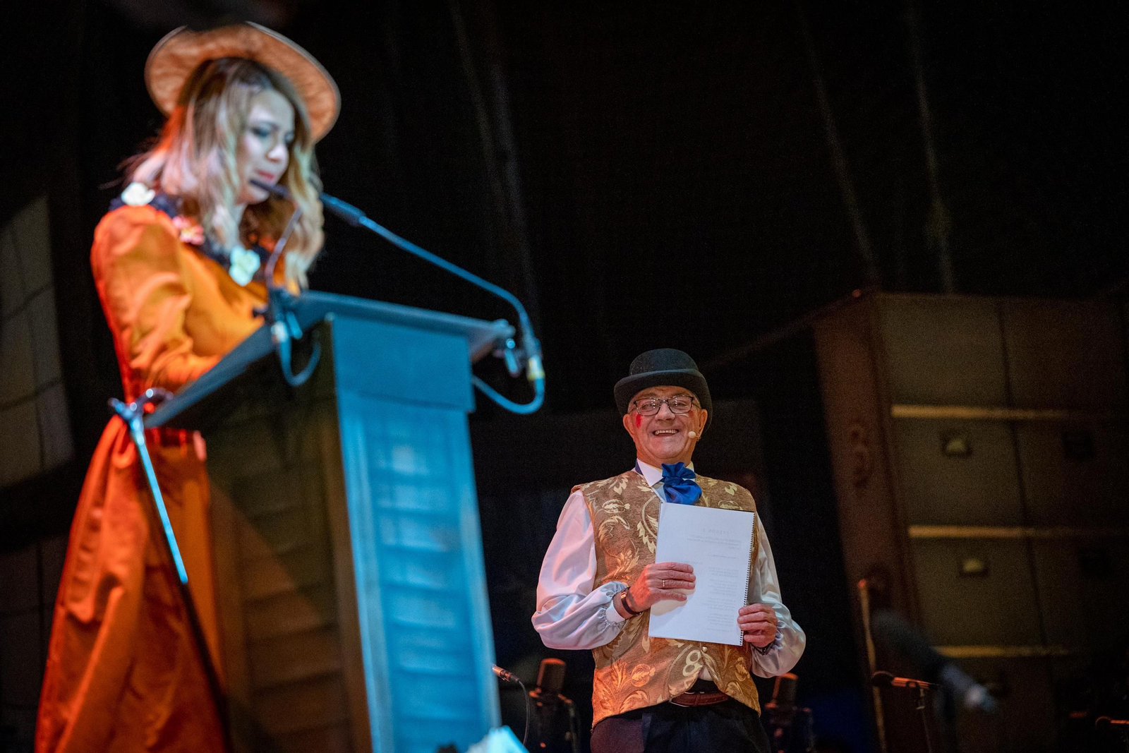 Las Imágenes del pregón de Carnaval de Joaquín Quiñones