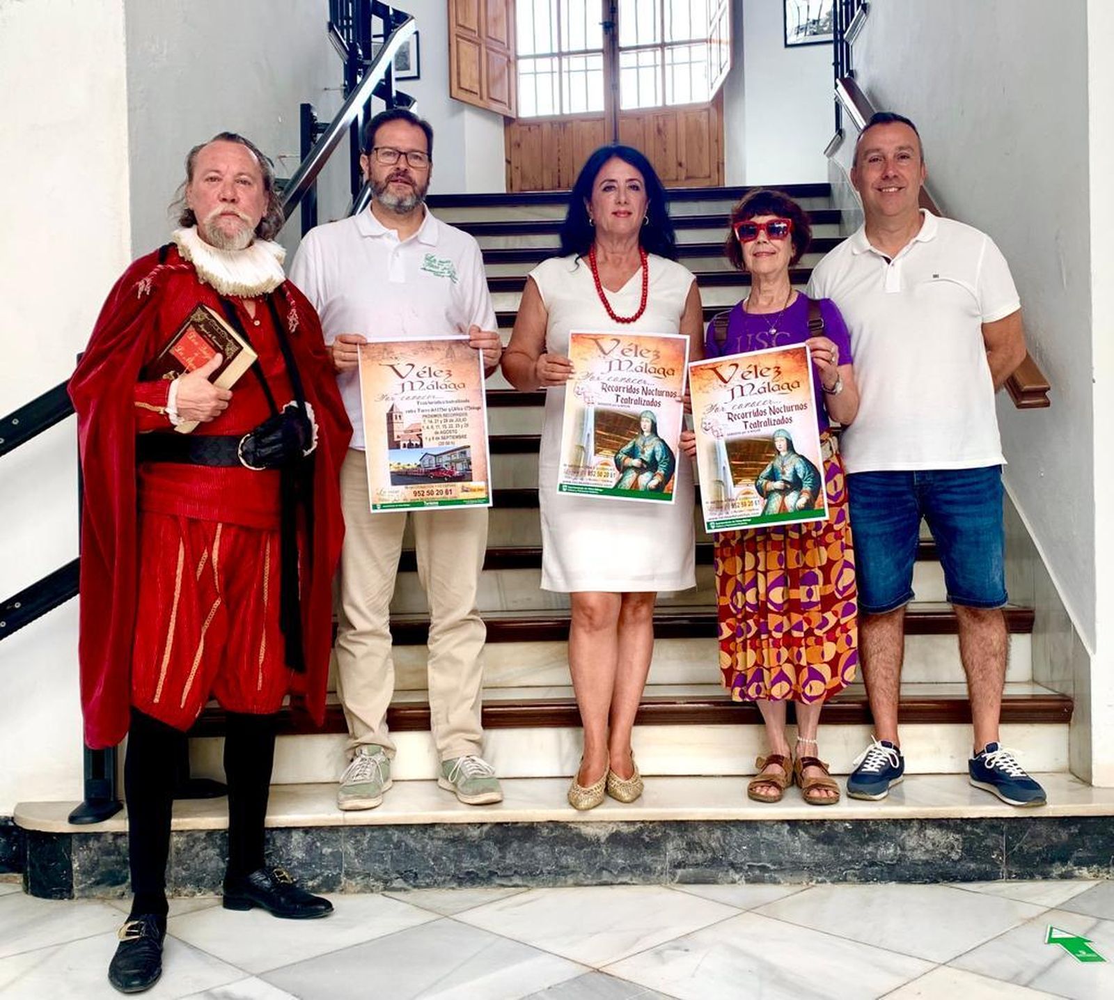 Presentación de las rutas teatralizadas por Vélez-Málaga