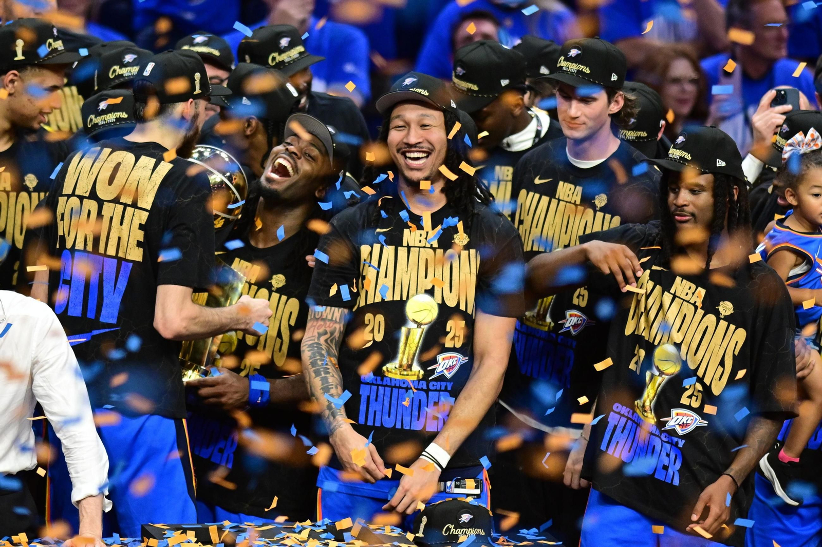 Las fotos del título de la NBA para Oklahoma City Thunder