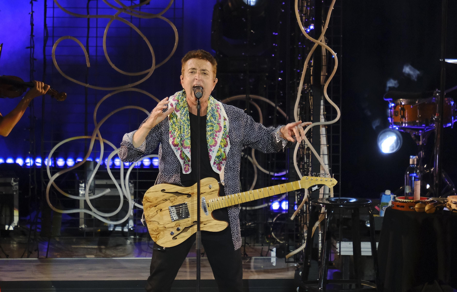 El concierto de Manolo García en el teatro de la Axerquía de Córdoba, en fotografías