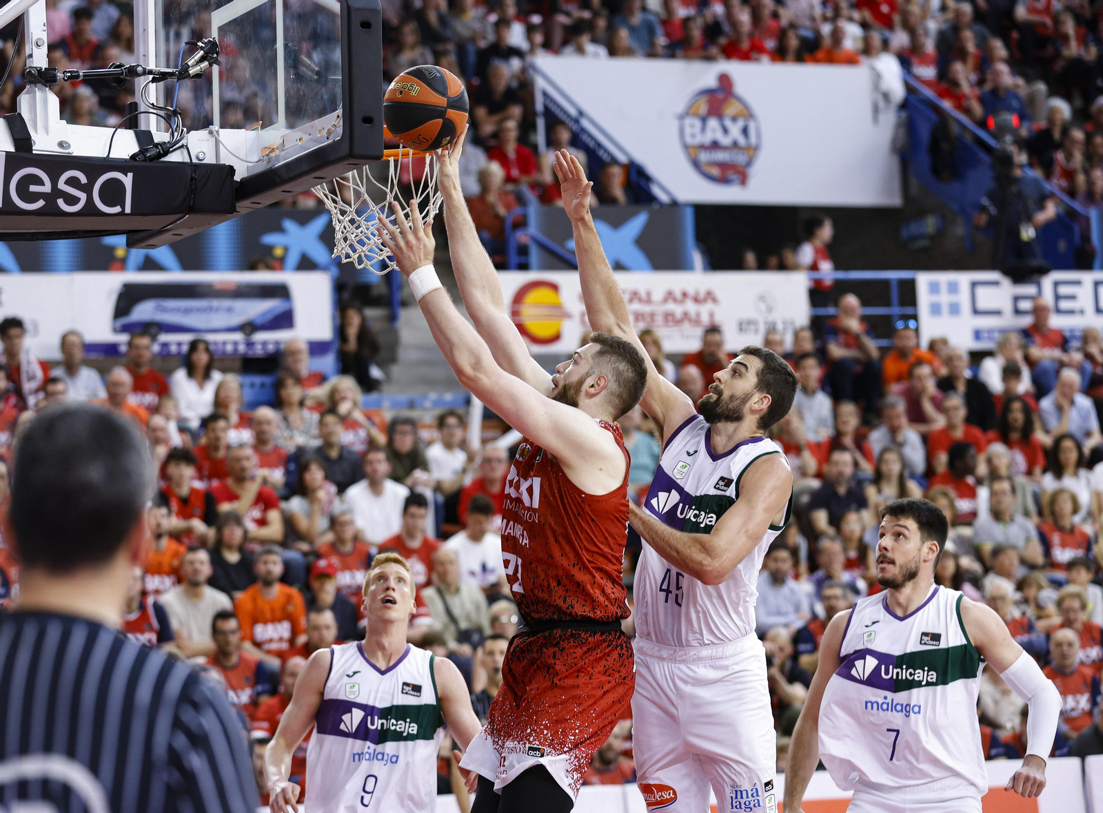 El Baxi Manresa - Unicaja, en fotos