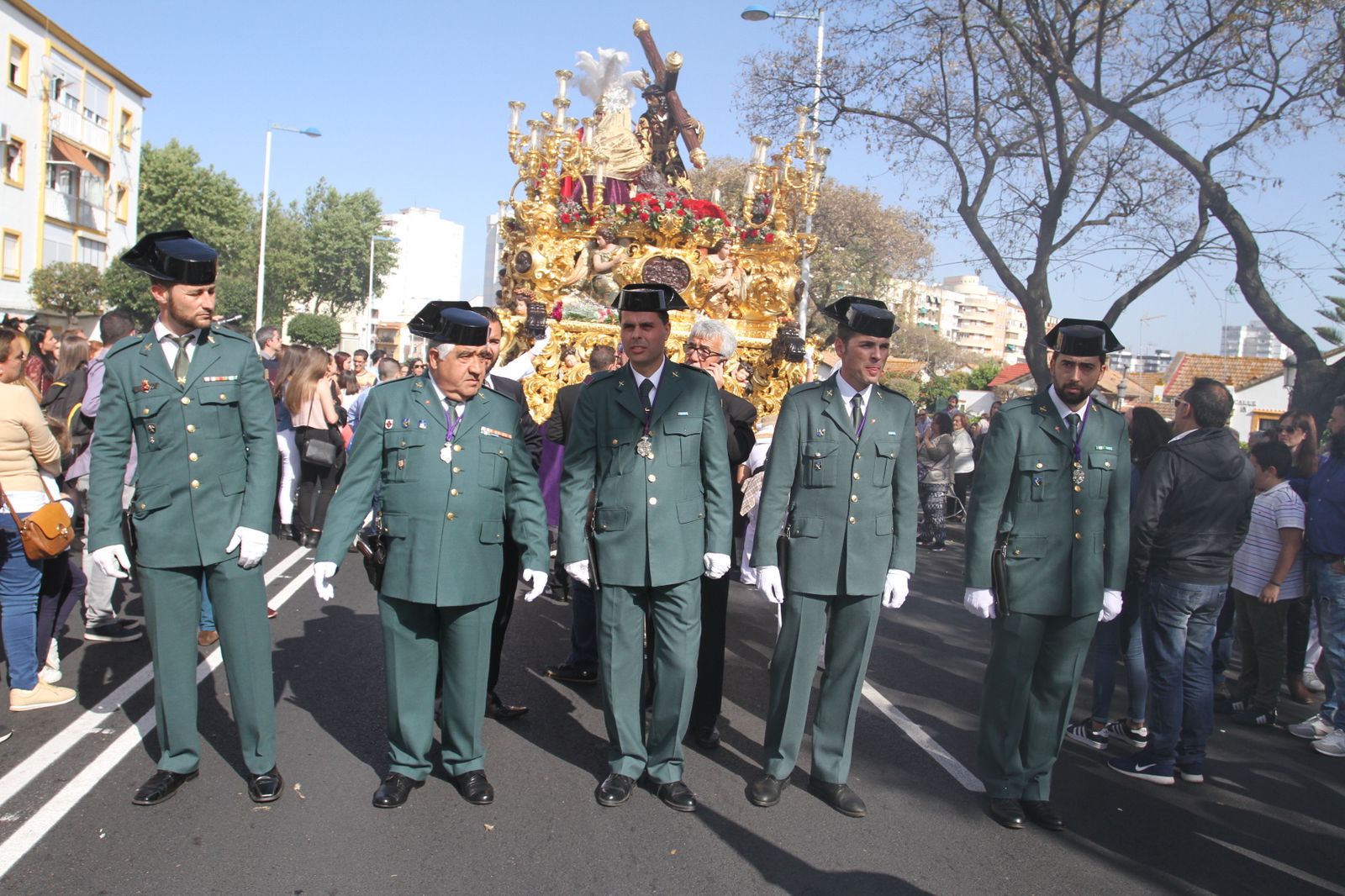 Imágenes de las Tres Caídas. Lunes Santo.