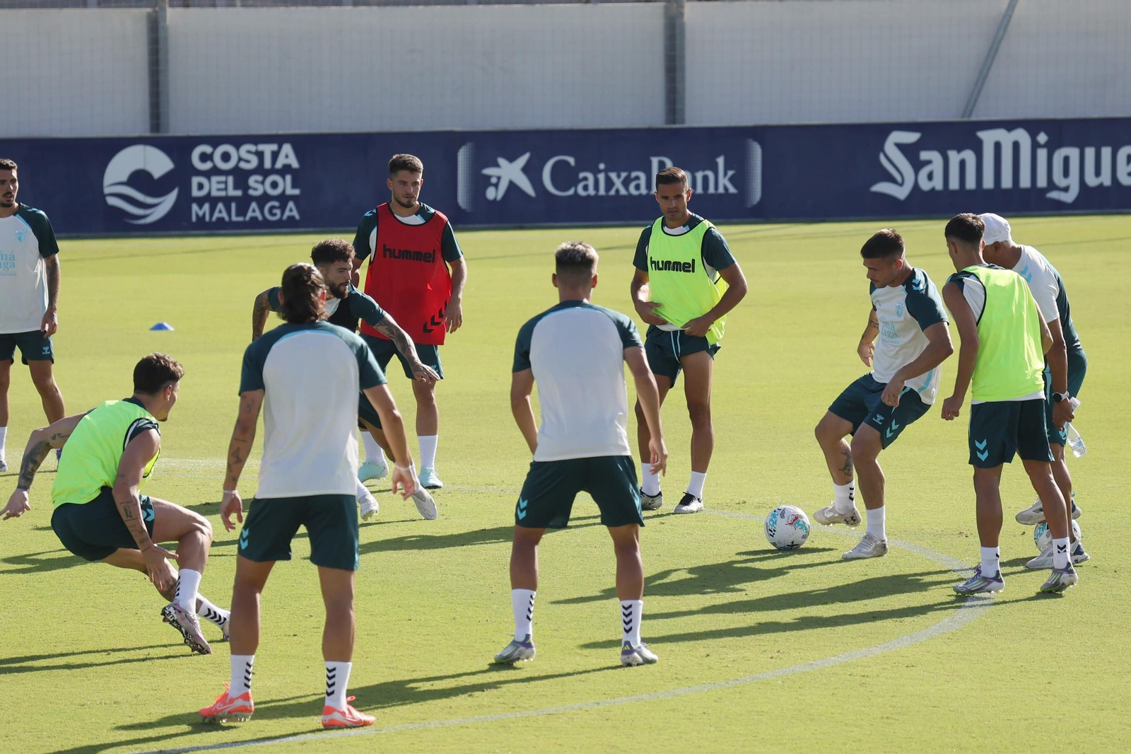 El Málaga CF se muda a la Ciudad Deportiva sin Eneko Jauregi