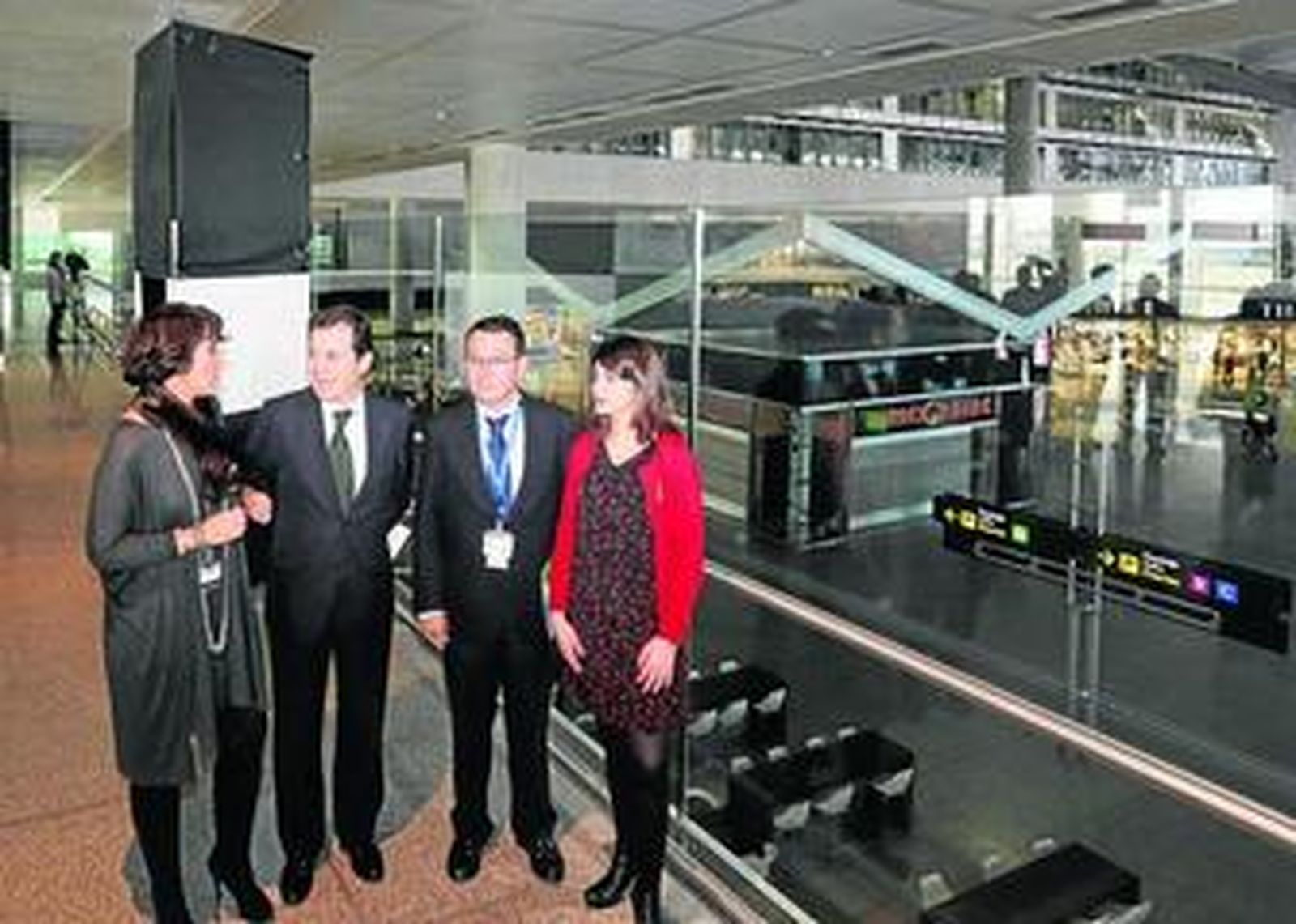 Gemma Yela, José Manuel Fernández, Salvador Merino y María José Cuenda.