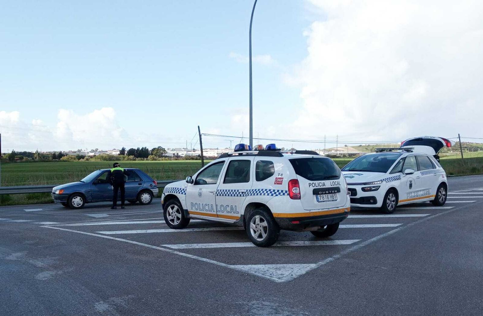Primera jornada de paralización laboral en Chiclana tras la moratoria de 24 horas