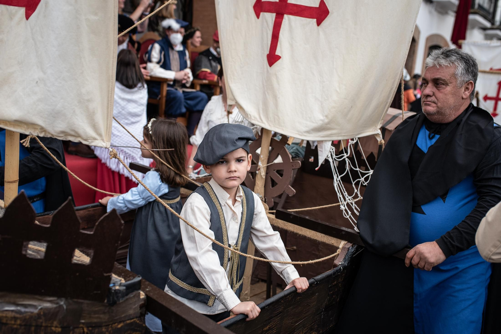 Imágenes del desfile de la Feria del Descubrimiento de Palos de la Frontera