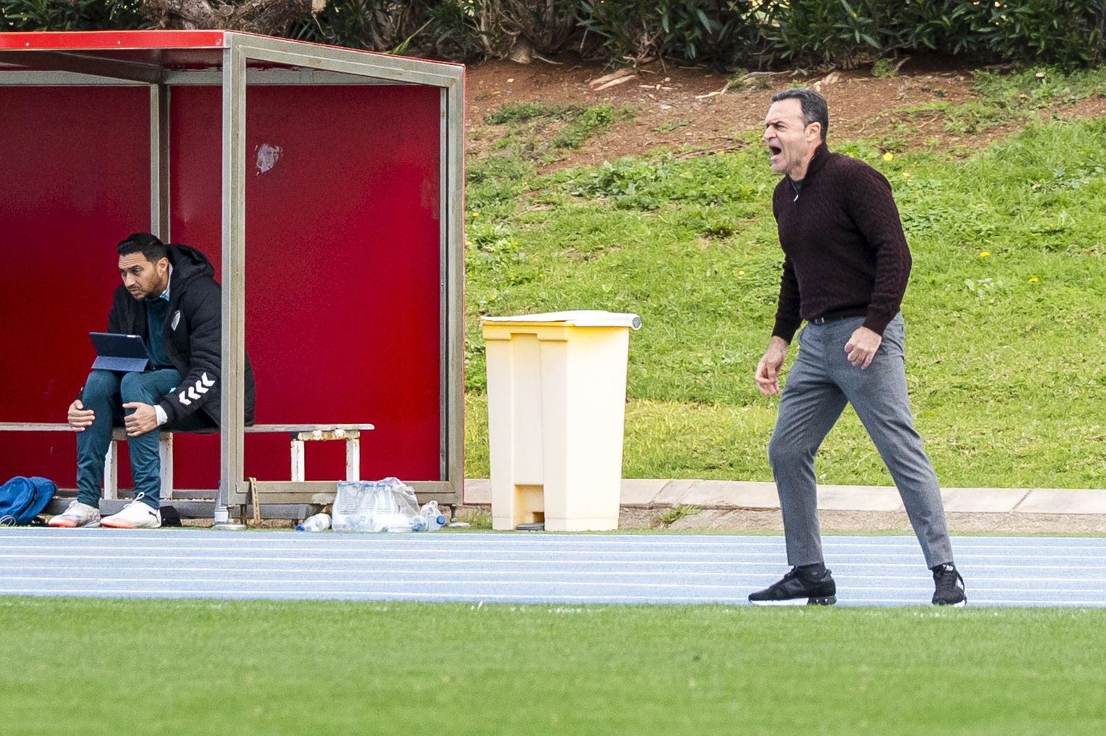 Las imágenes del Almería B y Atlético Malagueño en el Anexo de los Juegos Mediterráneos