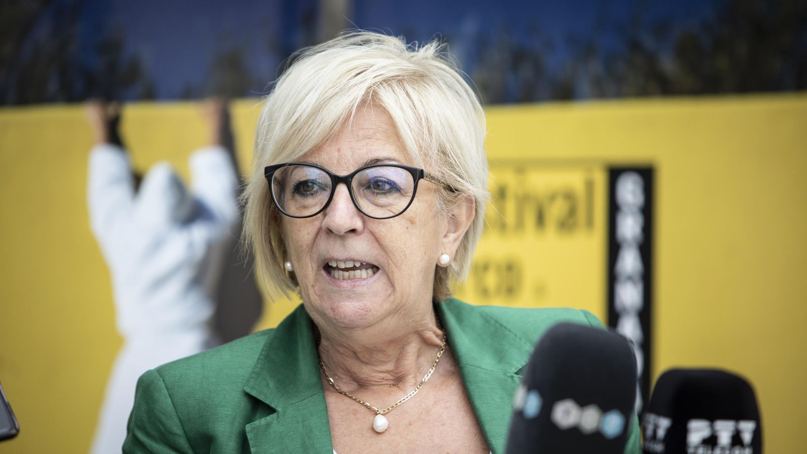 María de Leyva en la presentación