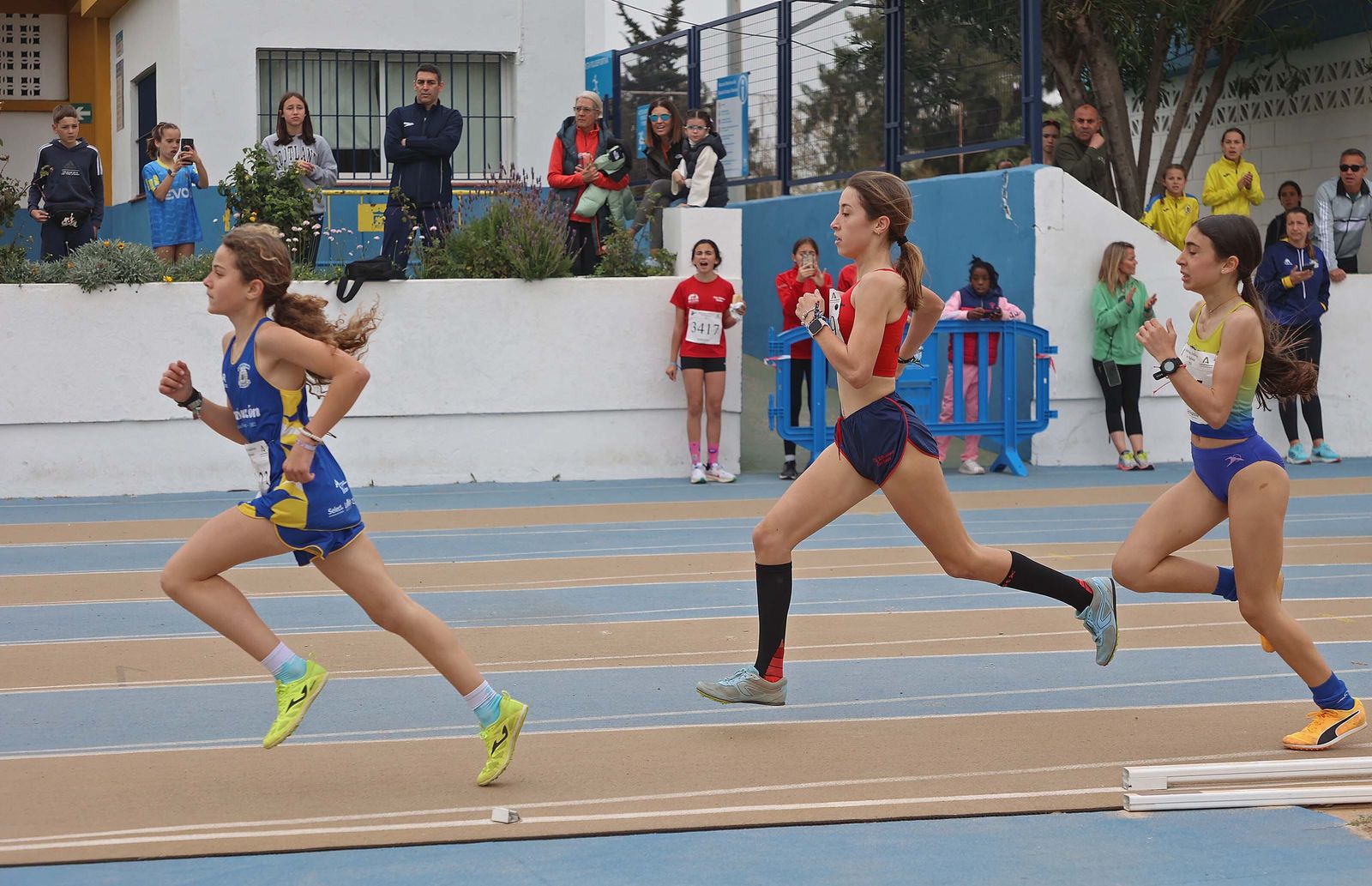 Fotos del cuarto control de invierno de la Delegación Gaditana de Atletismo en Algeciras