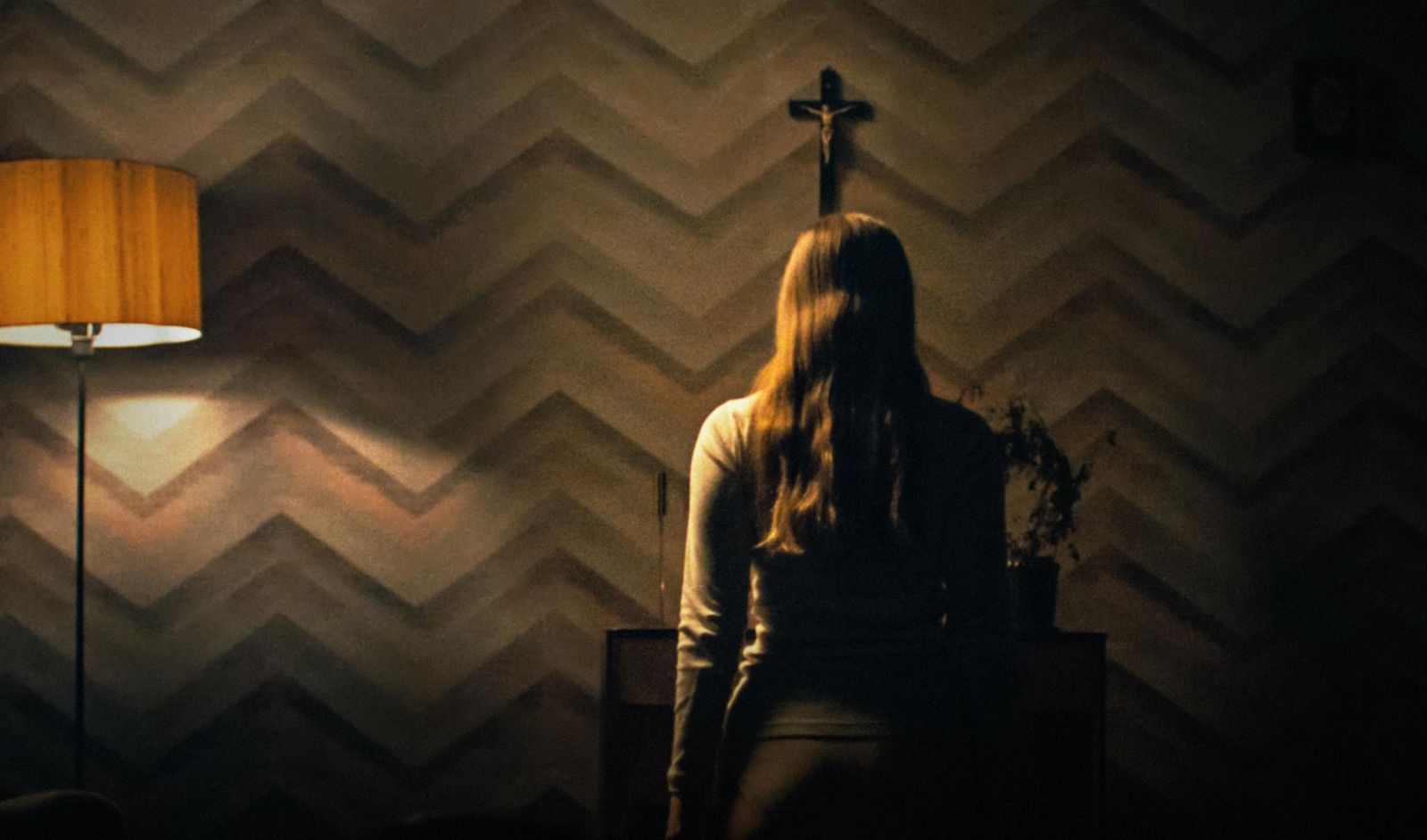 Una  de las inquietantes imágenes de 'Saint Maud'.