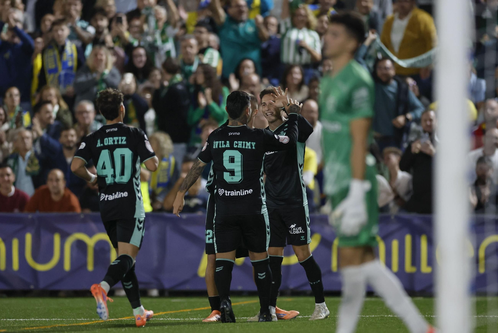 Las mejores fotos del paso del Betis por Palma del Río en la Copa del Rey