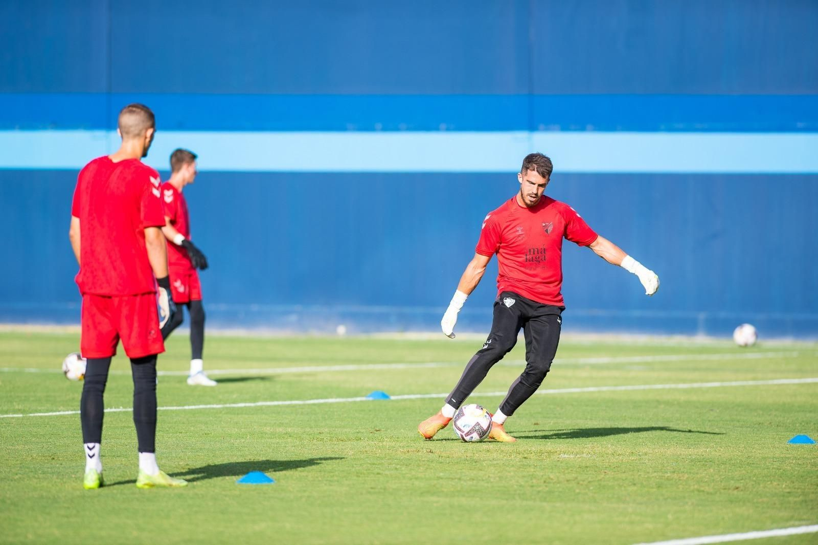 Las fotos del entrenamiento del Málaga CF