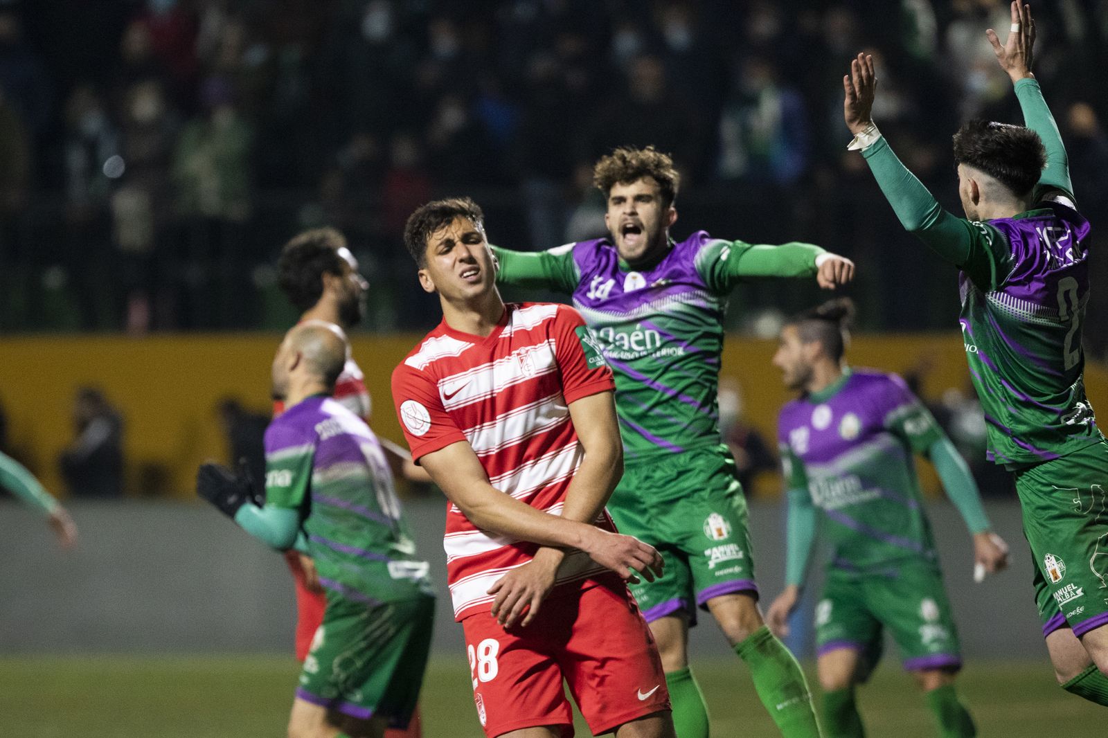 Los rojiblancos cayeron eliminados la pasada campaña ante el Mancha Real.
