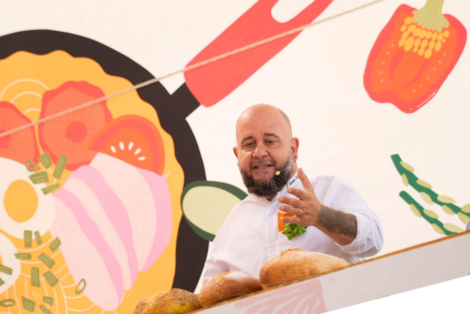 Las mejores imágenes de los showcookings del Obrador Las Pitas y Bosco Benítez