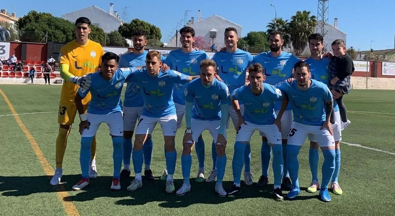 Once inicial del Ciudad de Lucena en Gerena.