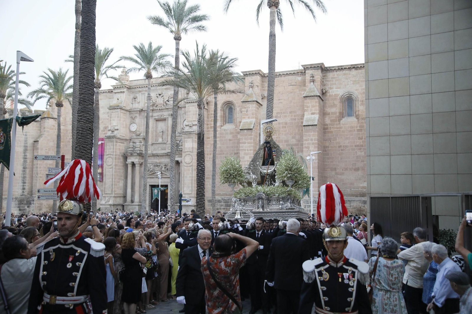Las mejores imágenes de la procesión Stma. Virgen del Mar, acompañada por San Indalecio
