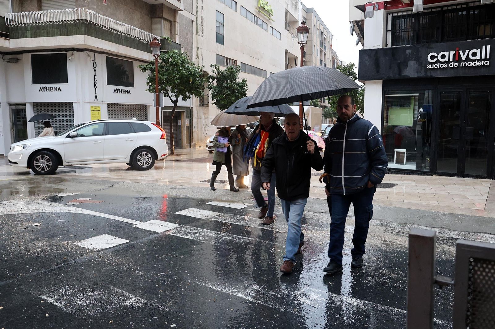 Imágenes del viernes 9 de febrero en Huelva