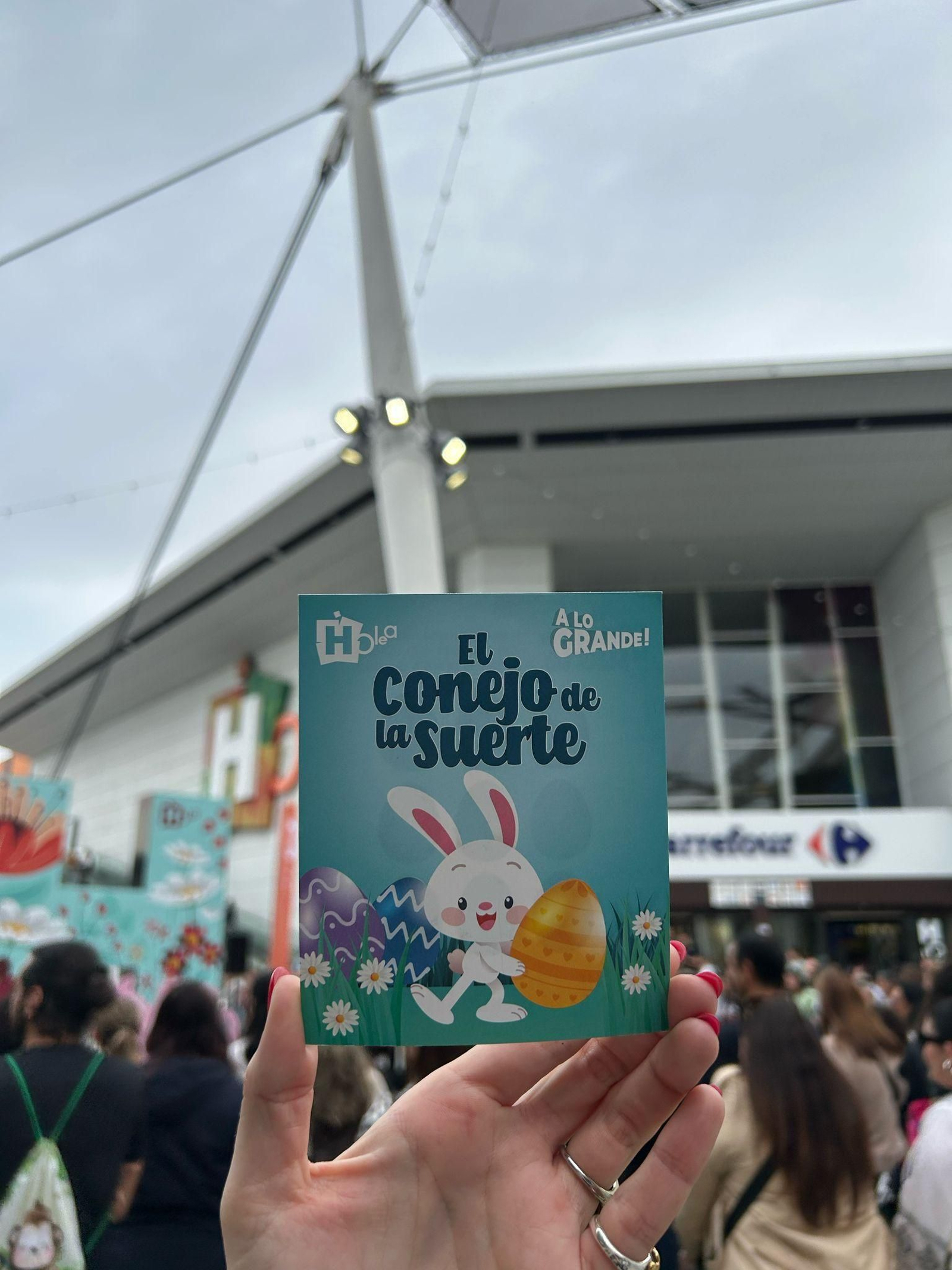 Rasca y gana de 'El Conejo de la suerte' en Holea.