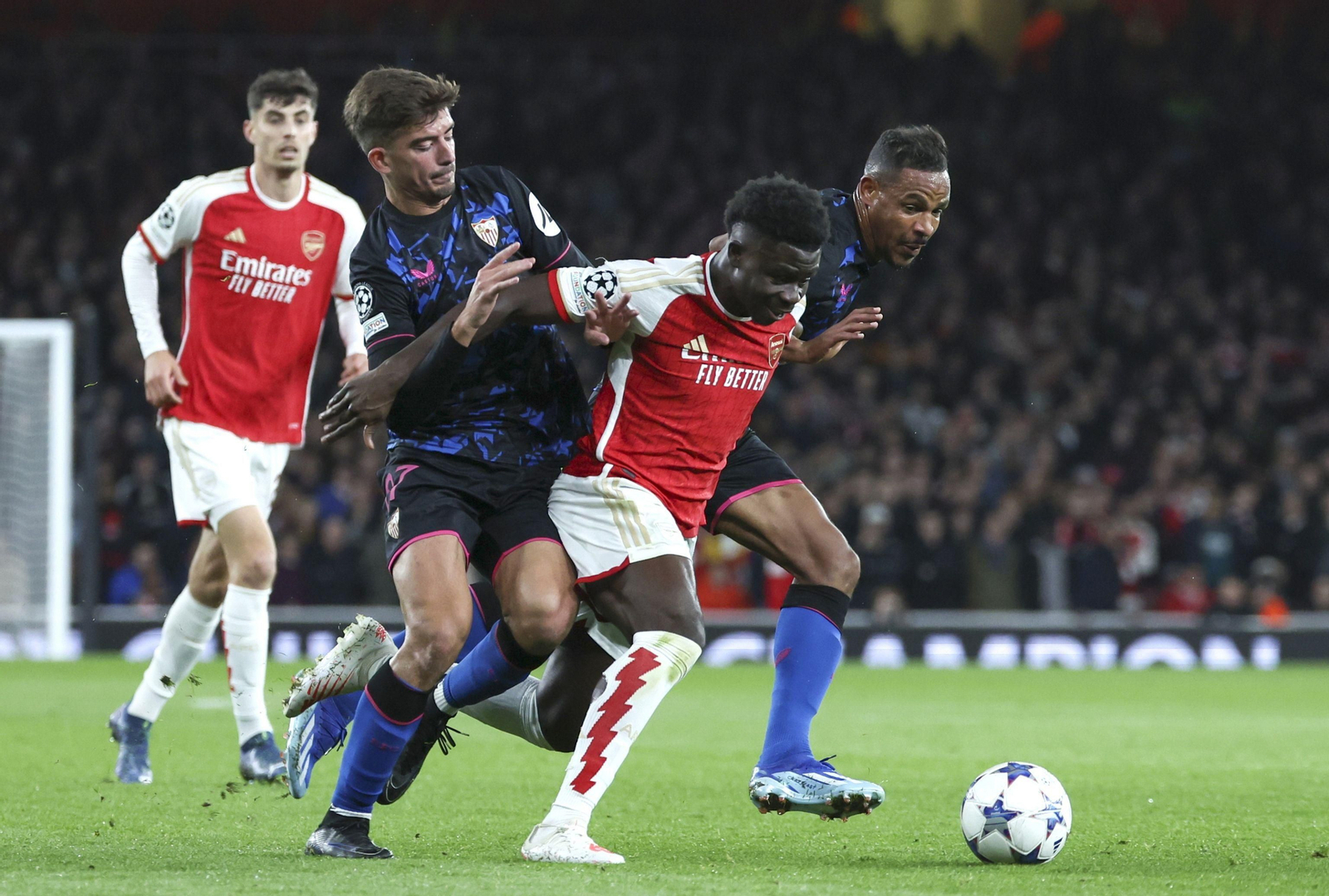 Las fotos del Arsenal-Sevilla de Champions