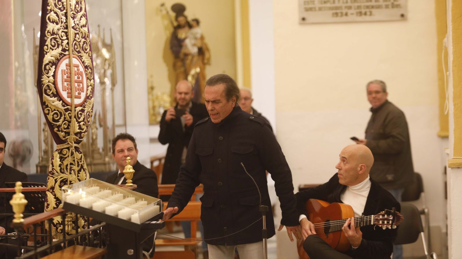 Exaltación del Nazareno a cargo de Tomás Herrera