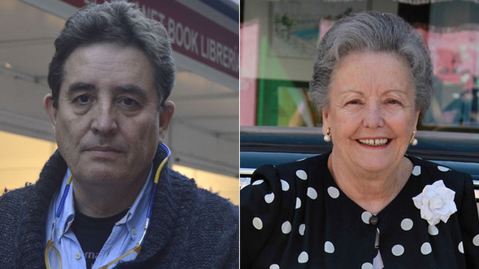 El poeta granadino Luis García Montero y la actriz sevillana María Galiana.