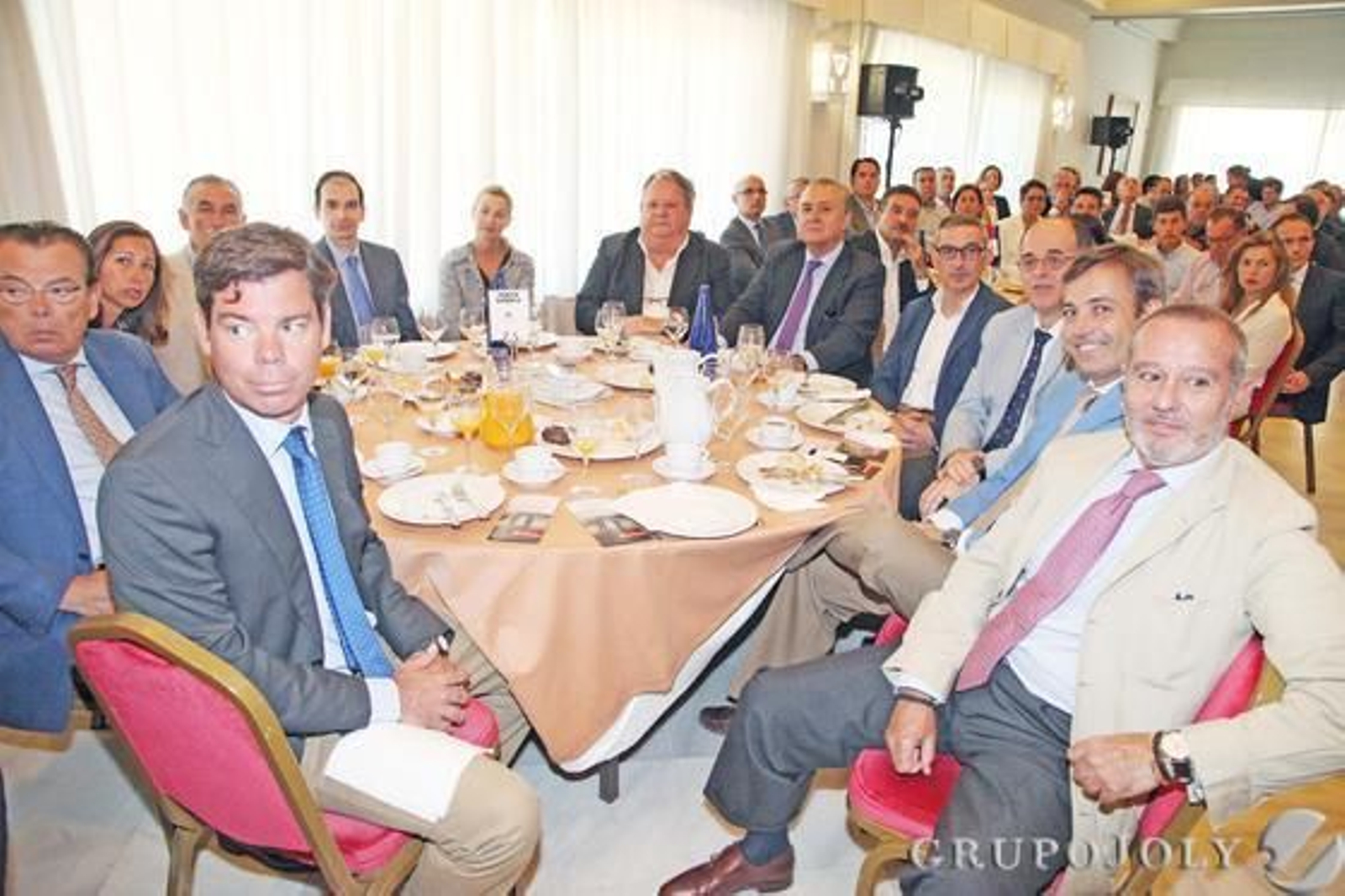 Miguel Sánchez-Cossío, José Luis Tejada, Begoña Gómez, Manuel Gómez, Pedro Rodríguez, Isabel Mora, Nicolás Terry, Francisco Soto, Ernesto J. Romero Sánchez, José Manuel Perea, Álvaro Osborne y Eduardo Ruiz Gollury.

Foto: Pascual · Vanesa Lobo